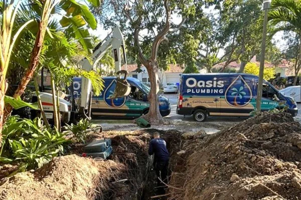 Sewer Line Repair and Repipe - Oasis Plumbing