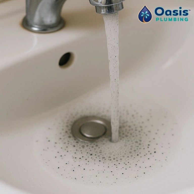 Black Specks in Hot Water: Causes and Fixes for Homeowners - Oasis Plumbing